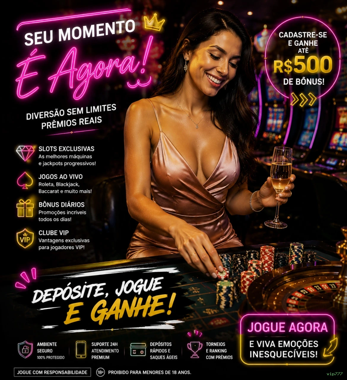 Cassino ao vivo no Brasil | vip777: segura e premiada